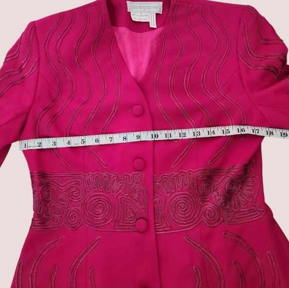 FINAL PRICE🚨 Orlando Rossi Blazer | Size 8 - Picture 8 of 12